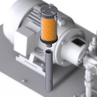 Giebel Montageadapter Verlängerung Edelstahl G1″f & G1″m-2