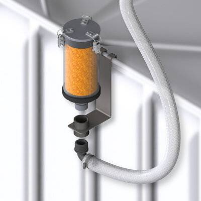 Giebel Wandhalterung HK G1"f für Adsorber Größe 2&3 90-110mm zur Wandmontage-2