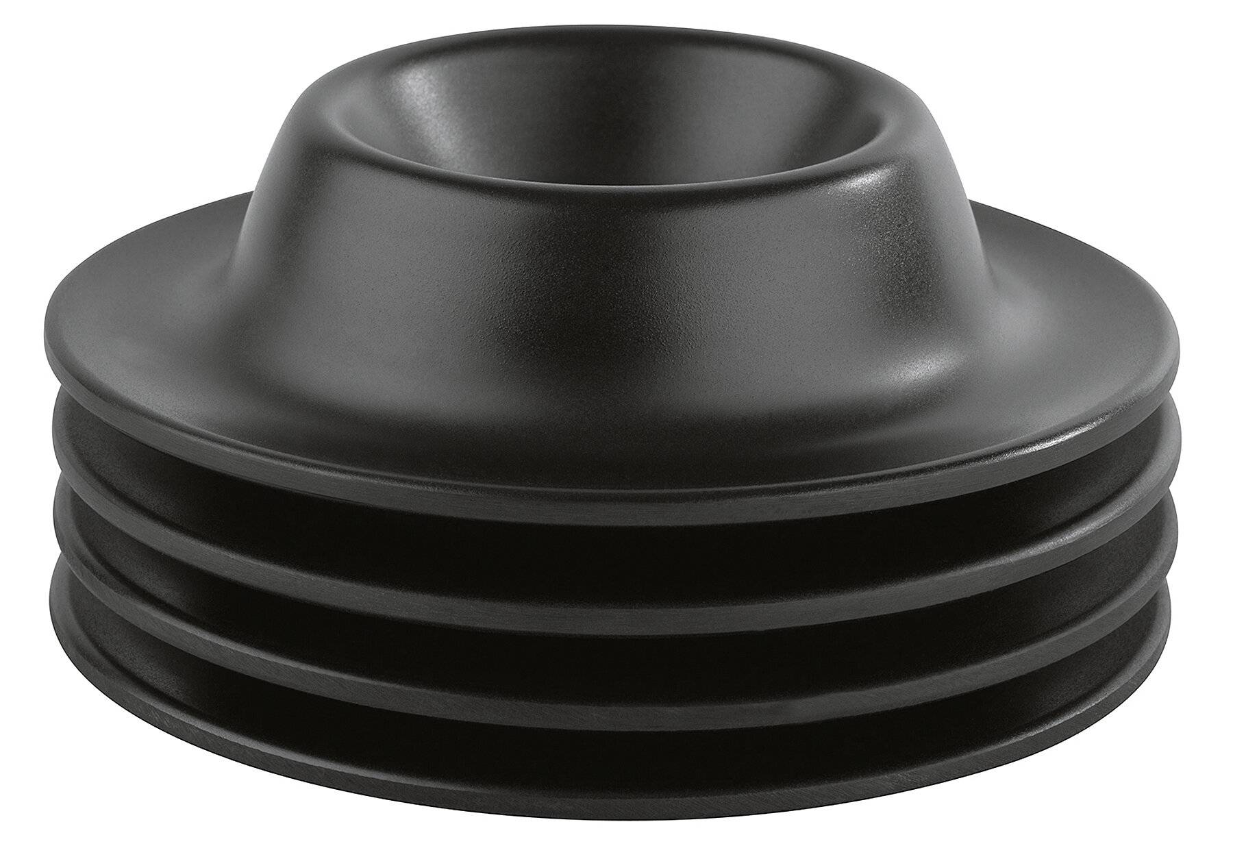 APS Eierbecher EGGY, aus Melamin, schwarz, 4er Set-1