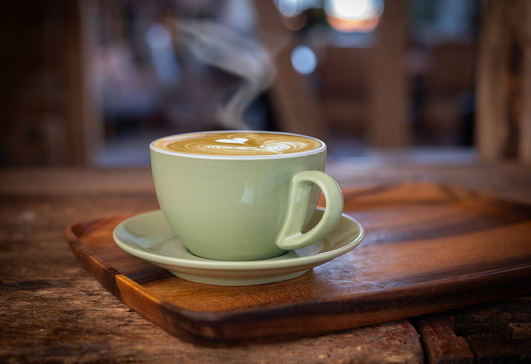 Preisbild für Cappuccinotasse Snug 300ml grün.