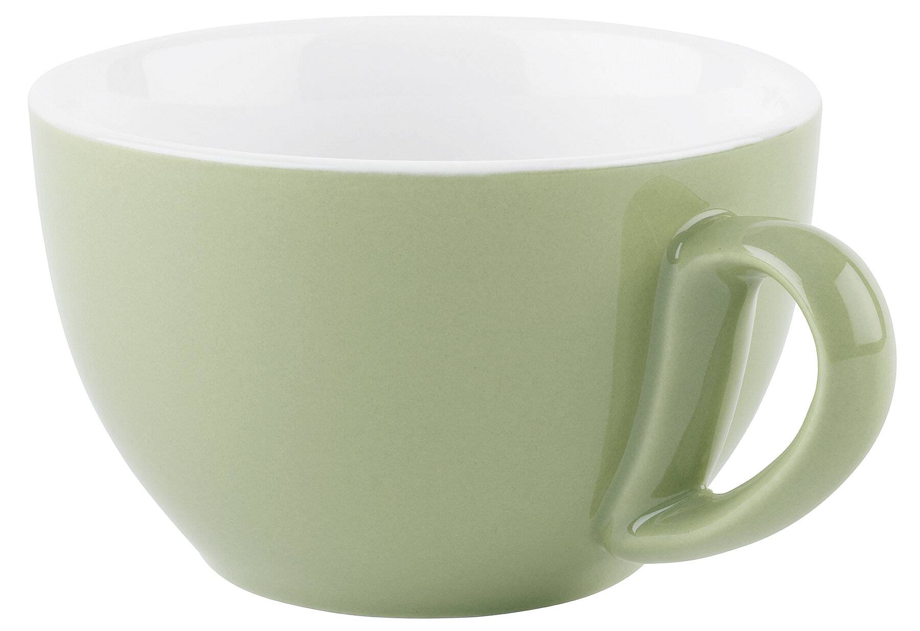 Cappuccinotasse Snug 300ml grün.-2