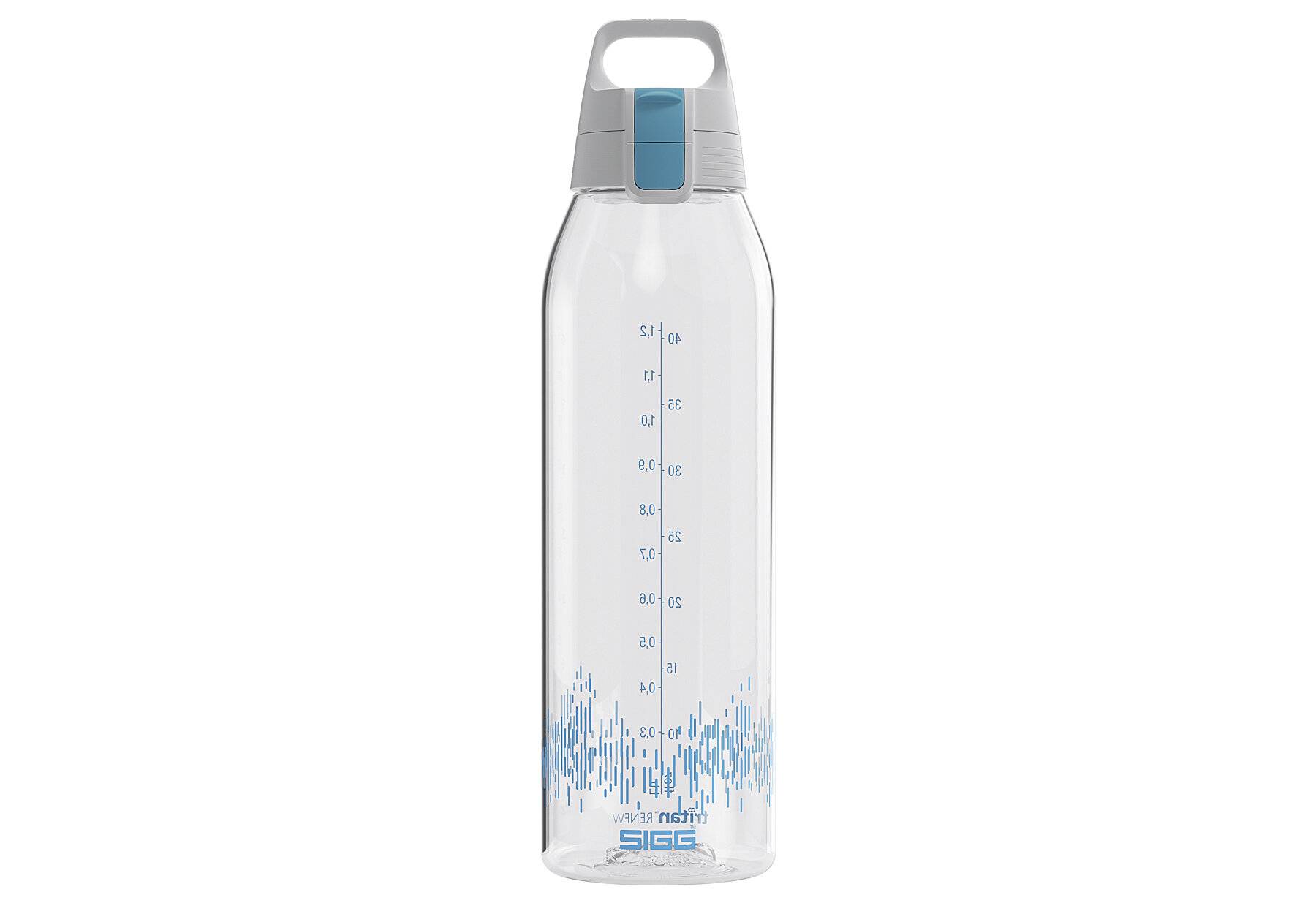 SIGG - Tritan Renew Trinkflasche - Total Clear ONE MyPlanet Aqua - Für Kohlensäurenhaltigen-0