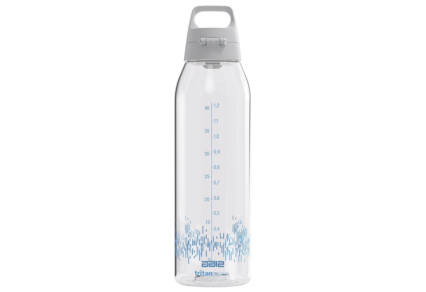 SIGG - Tritan Renew Trinkflasche - Total Clear ONE MyPlanet Aqua - Für Kohlensäurenhaltigen-1