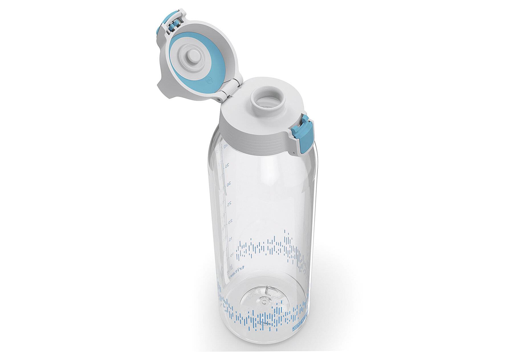 SIGG - Tritan Renew Trinkflasche - Total Clear ONE MyPlanet Aqua - Für Kohlensäurenhaltigen-2