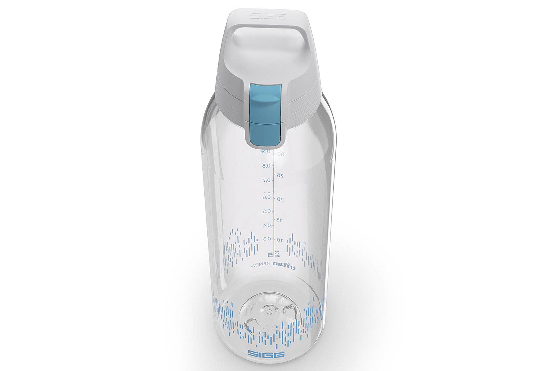 SIGG - Tritan Renew Trinkflasche - Total Clear ONE MyPlanet Aqua - Für Kohlensäurenhaltigen-3