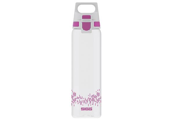 SIGG Total Clear ONE MyPlanet™ Berry Trinkflasche (0.75 L), BPA-freie und auslaufsichere