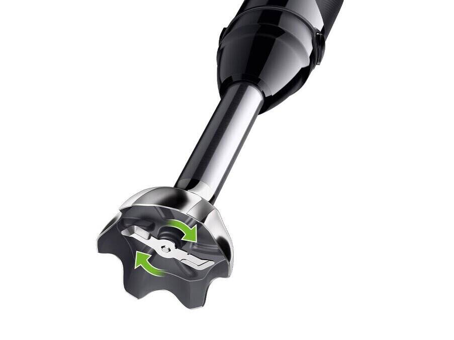 Braun MultiQuick 5 Pro, Pürierstab, 0,6 l, 1,2 m, 1000 W, Schwarz, Silber-2