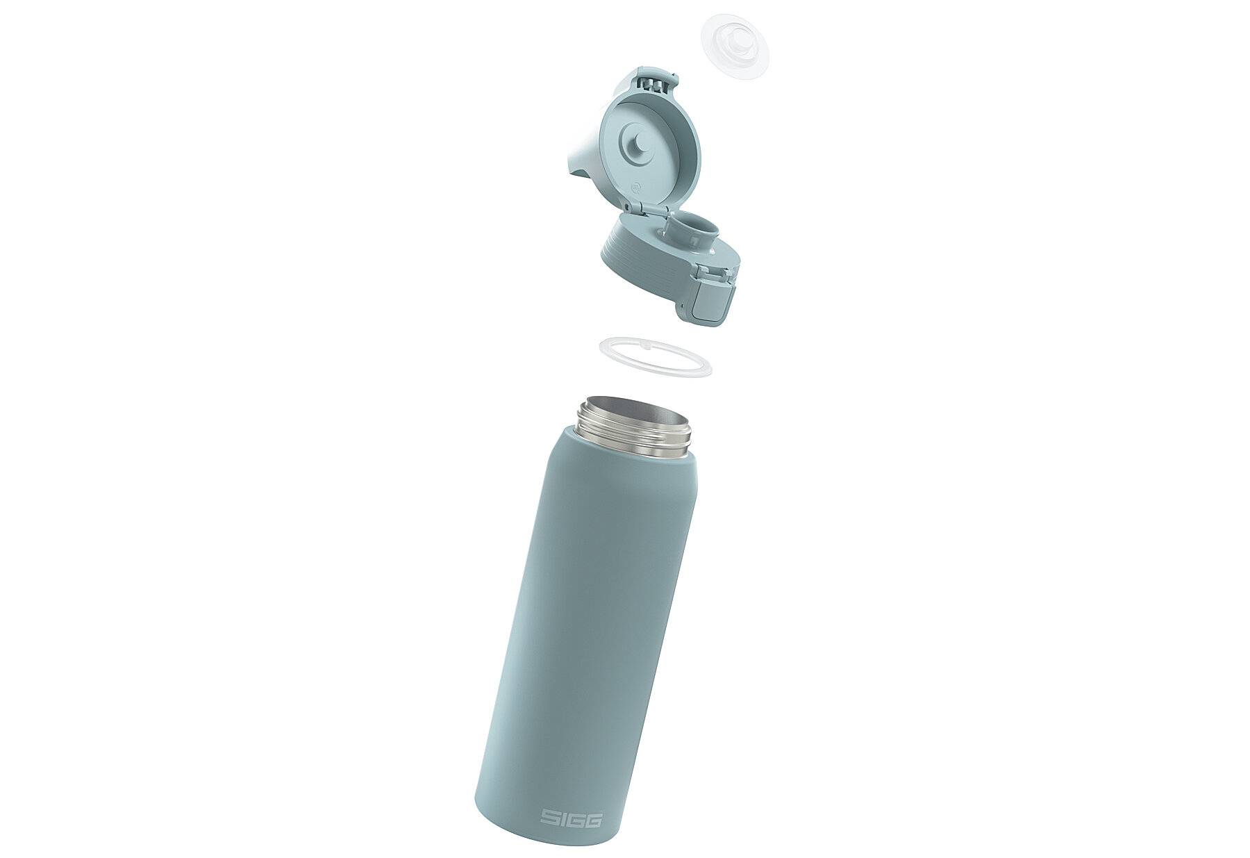 SIGG - Isolierte Trinkflasche - Shield Therm One Morning Blue - Für kohlensäurehaltige-3
