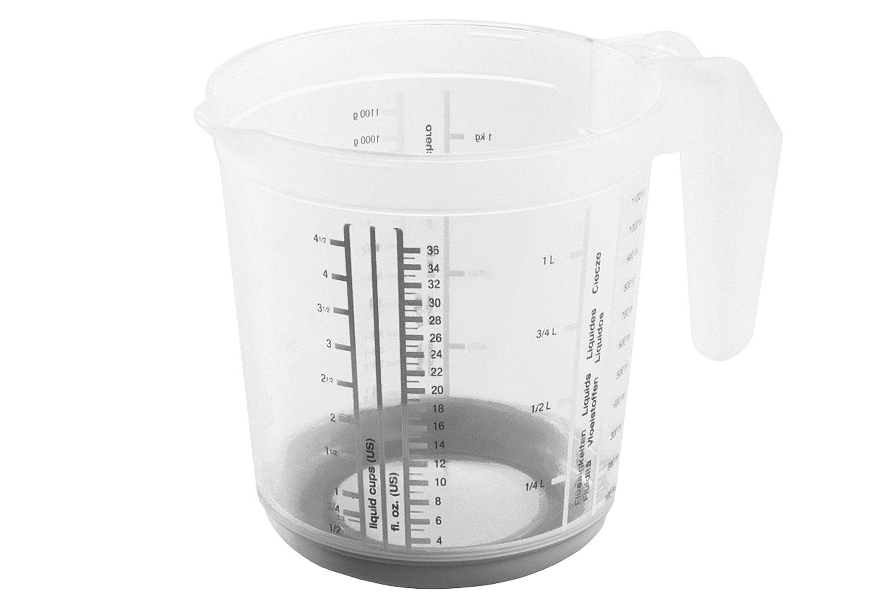keeeper Messkanne "massimo", 1,0 L, weiß / nordic-grey-0
