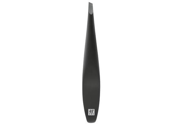 ZWILLING Pinzette (Schräge Spitze, Entfernen von Augenbrauenhaaren und Splittern, Erweiterte