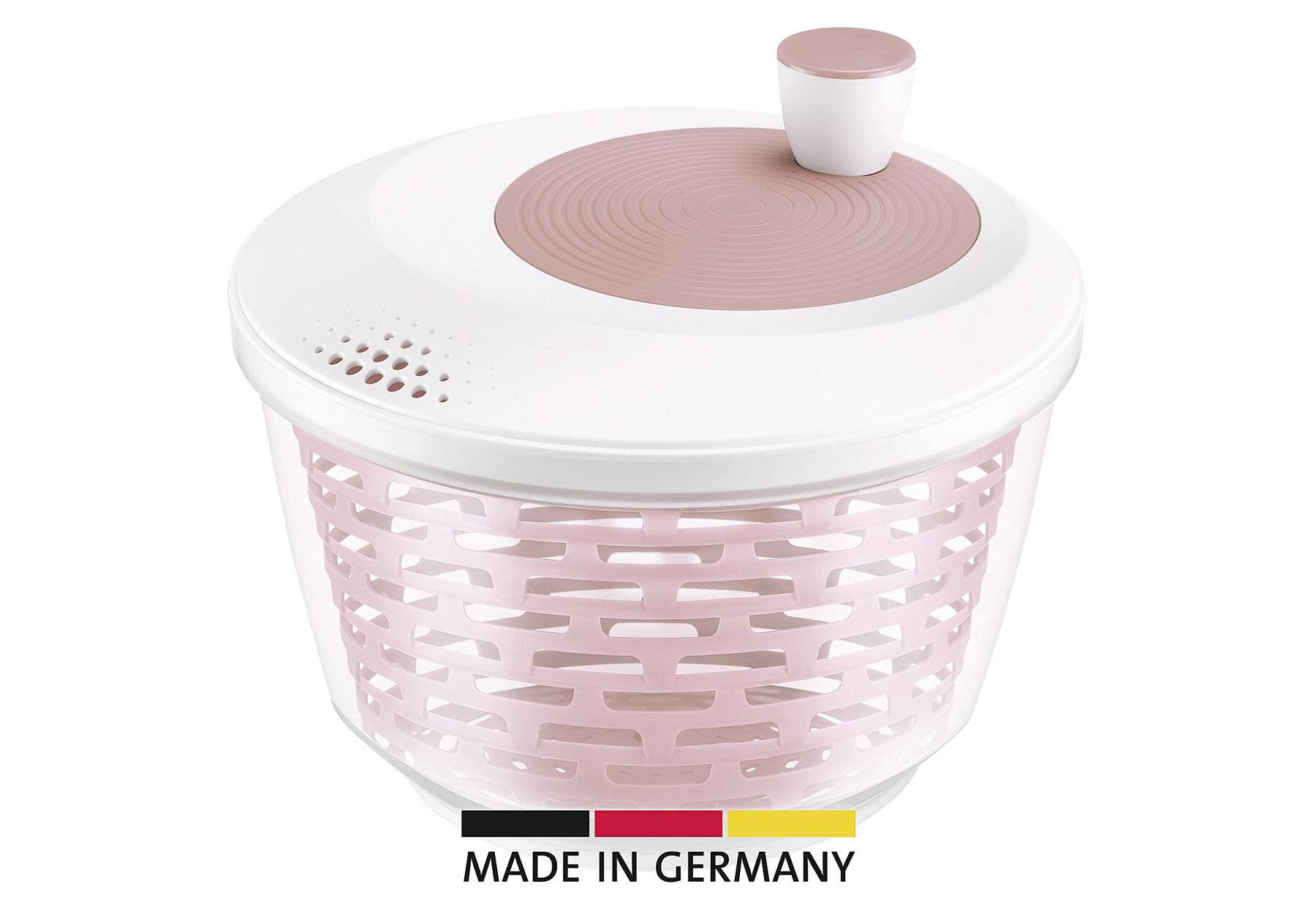 WESTMARK Spinderella Salatschleuder 4,4 l rosa 2430226P-1