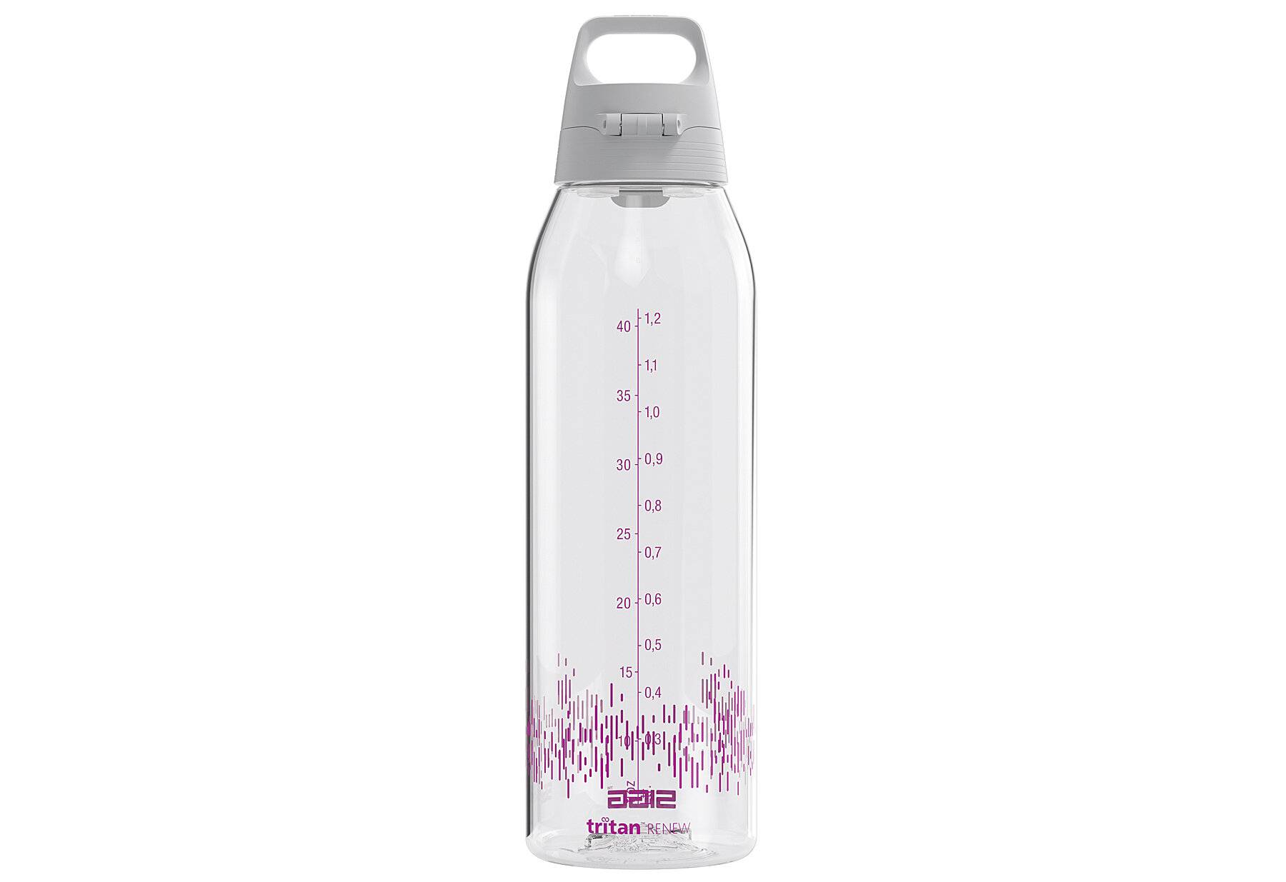 SIGG - Tritan Renew Trinkflasche - Total Clear ONE MyPlanet Berry - Für Kohlensäurenhaltigen-1