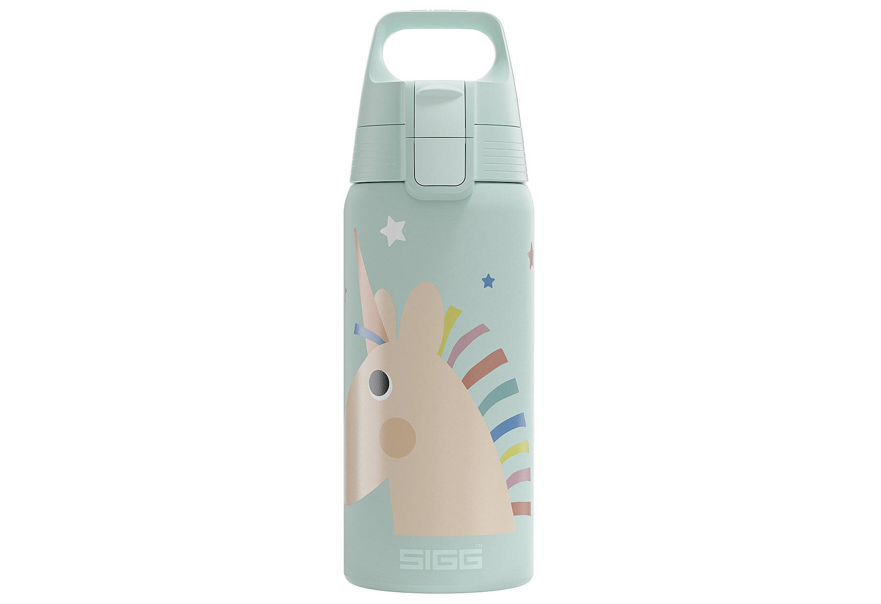 SIGG - Isolierte Trinkflasche Kinder - Shield Therm One Uni Stars - Kohlensäuregeeignet --0