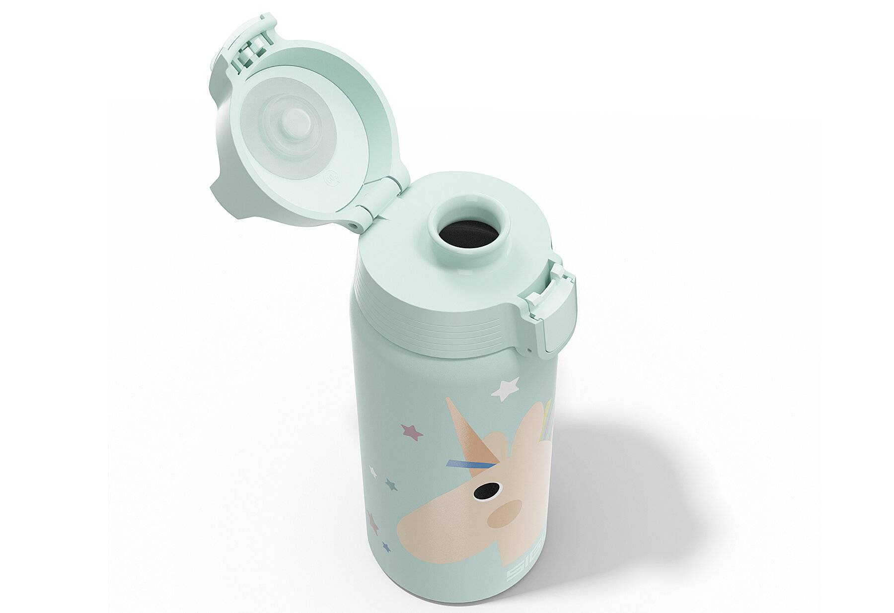 SIGG - Isolierte Trinkflasche Kinder - Shield Therm One Uni Stars - Kohlensäuregeeignet --3
