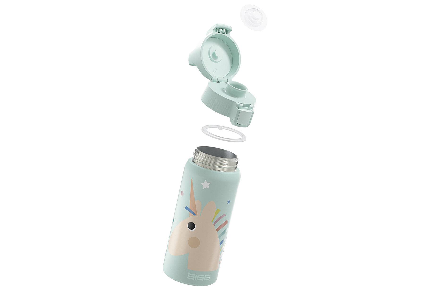 SIGG - Isolierte Trinkflasche Kinder - Shield Therm One Uni Stars - Kohlensäuregeeignet --4