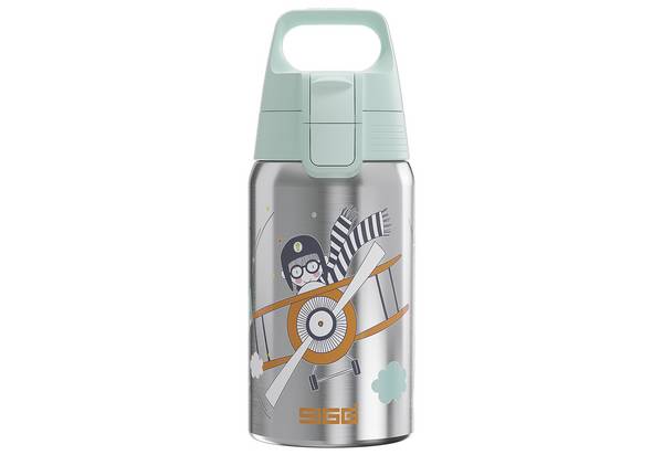 SIGG - Edelstahl Trinkflasche Kinder - Shield One Uni Skate - Für Kohlensäurehaltige Getränke