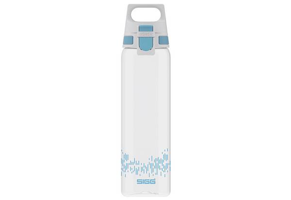 SIGG Total Clear ONE MyPlanet™ Aqua Trinkflasche (0.75 L), BPA-freie und auslaufsichere