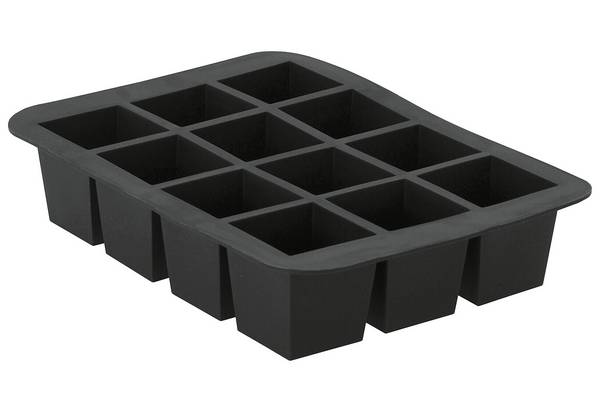 Eiswürfelbereiter 19x14x4cm grau