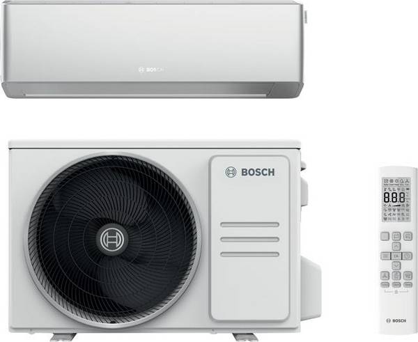 Bosch Home Comfort 7733703125 CL7000i-Set 35 ES Split-Klimaanlage 12.000 BTU/h Silber