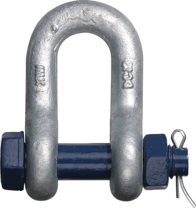 Schäkel Trgf.6500kg Bügel/Bolzen 22/27mm HC1=ger.Form CADENA-0