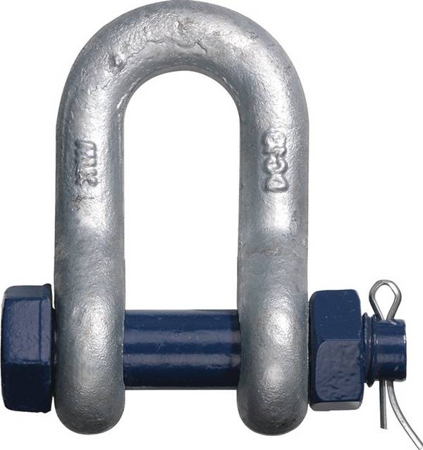 Schäkel Trgf.2000kg Bügel/Bolzen 13/16mm HA1=ger.Form CADENA