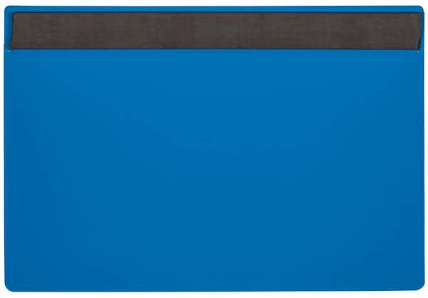 Etikettentasche,HxB 80x220mm,magnetisch,PVC,blau/transparent