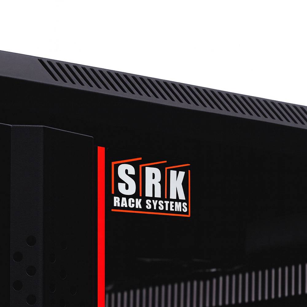 19"-Netzwerkschrank SRK - 18 HE - BxT 600x800 mm - Sicht-/Vollblechtür - Flatpac-1