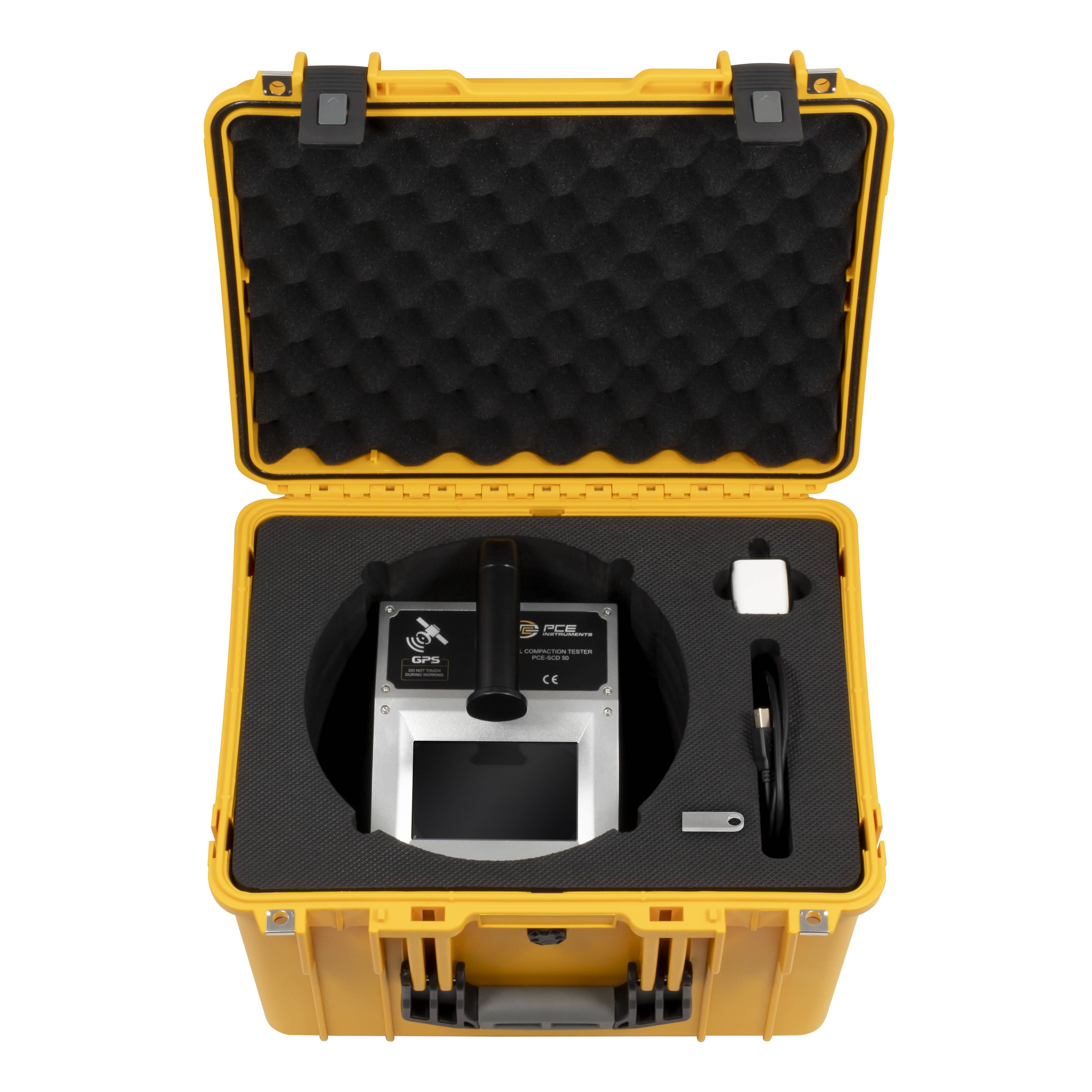 PCE Instruments Erdboden Dichtemessgerät PCE-SCD 50 |Messtiefe 300mm |Nass- & Trockendichte |Verdichtung |Feuchtigkeit-6