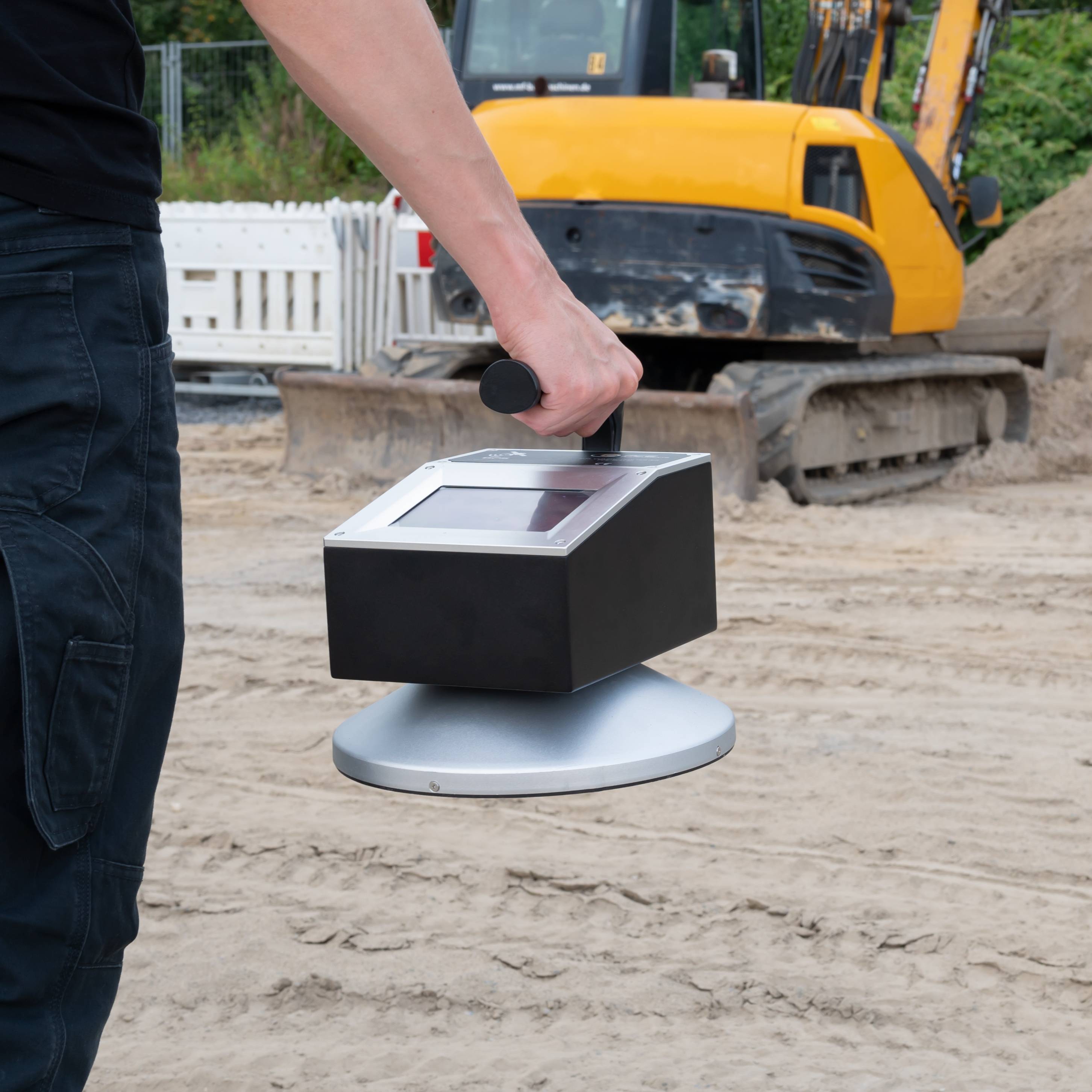 PCE Instruments Erdboden Dichtemessgerät PCE-SCD 50 |Messtiefe 300mm |Nass- & Trockendichte |Verdichtung |Feuchtigkeit-4