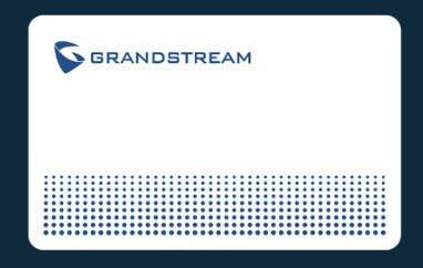 GRANDSTREAM - GDS TFE RFID Card 1 Stück - HTTPS-0