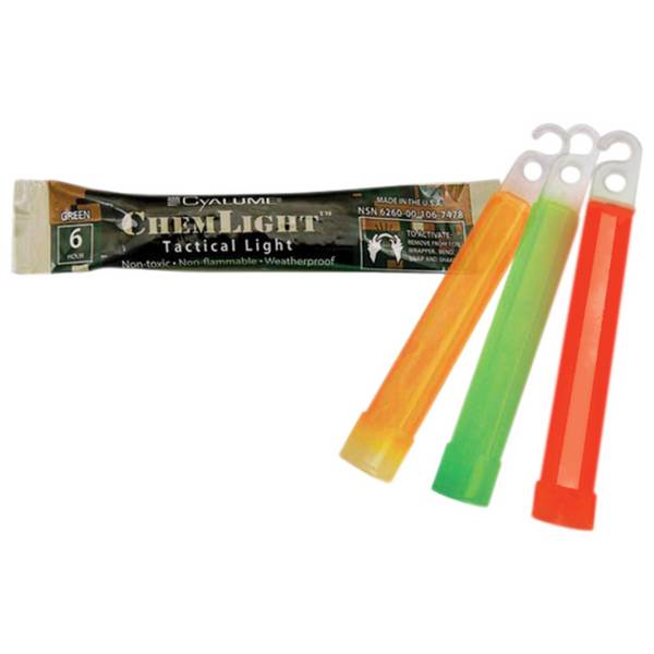 Cyalume ChemLight 4", rot, 10 cm, 6 h