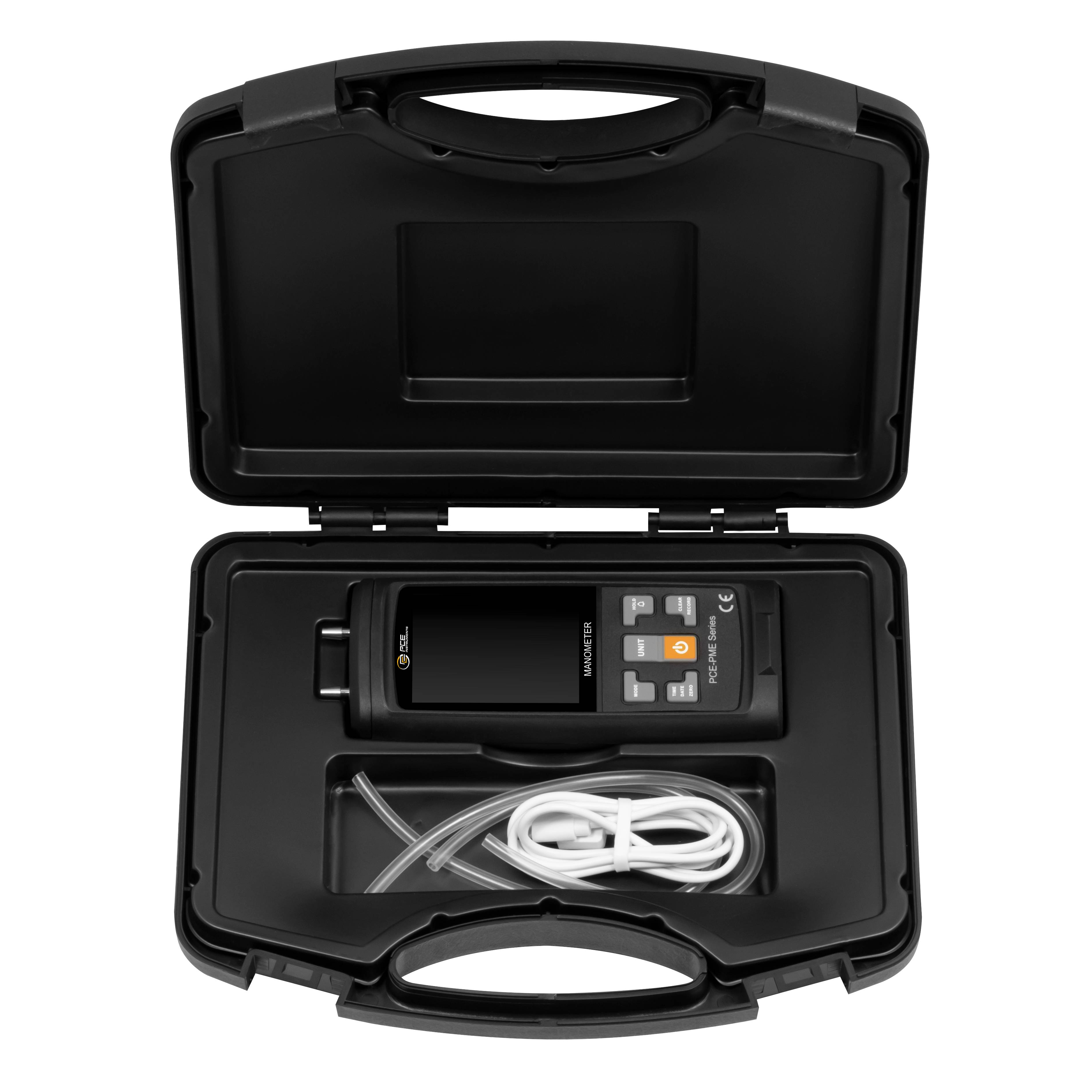 PCE Instruments Manometer PCE-PME 1 |-1...1kPa |inHg |Pa |bar |mmHg |mbar |hPa |inH₂O |psi |kg/cm² |PSI |Ozf/in² |ftH2O-5