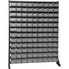 Kleinteile-Lagerregal ECO mit Sichtlagerkästen HxT 1320 x 200 mm. Dinzl Ordnungstechnik GmbH 80699649