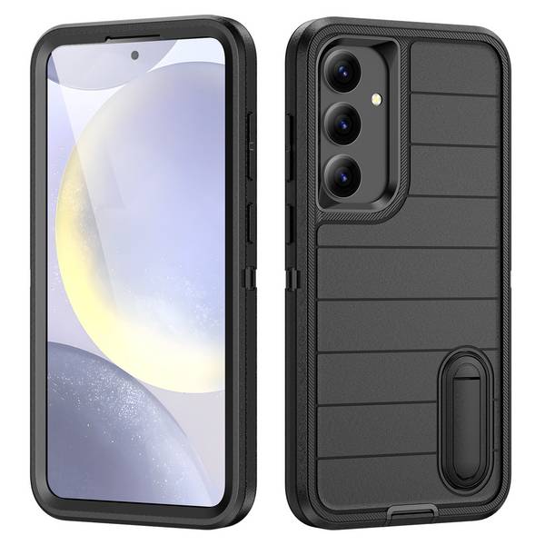 Für Samsung Galaxy S24 Defender Gen2 Robuste PC + Silikon Handyhülle mit Halter