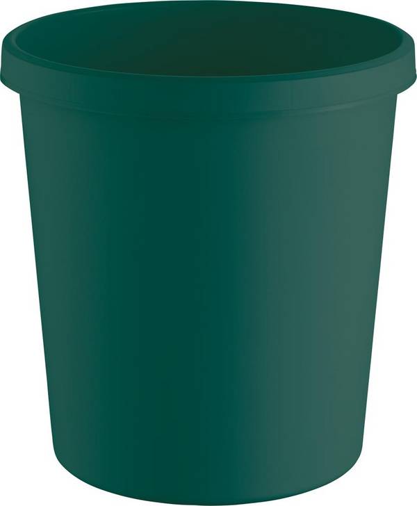 Papierkorb 18 l grün 331mm recycling K-Stoff