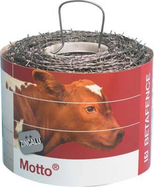 Betafence Motto-Stacheldraht Zinkalu 250 m