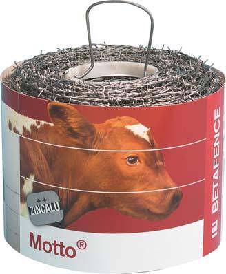Betafence Motto-Stacheldraht Zinkalu 250 m-0