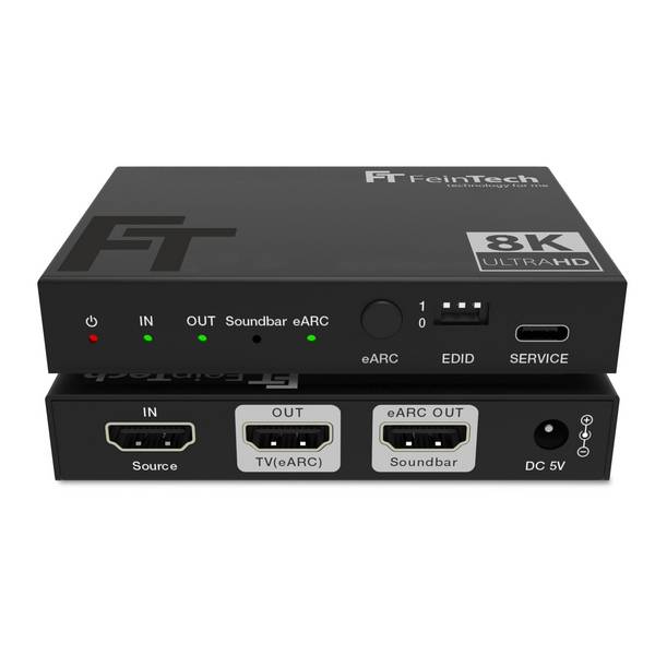 FeinTech AX310 HDMI 2.1 Audio Extractor HDMI-eARC