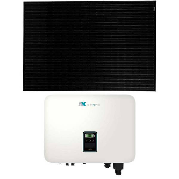a-TroniX 4kWp Glas Glas PV-Anlage ohne Speicher mit a-TroniX Hybridpower 4,6kW