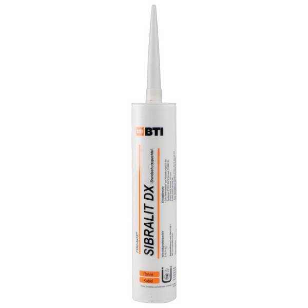 BTI Brandschutzdichtmasse Sibralit DX 90, Kartusche 300 ml, weiß
