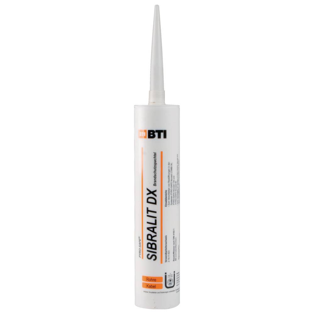 BTI Brandschutzdichtmasse Sibralit DX 90, Kartusche 300 ml, weiß-0