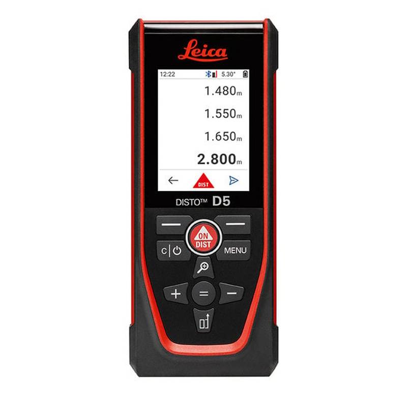 Leica Disto D5 Laser-Entfernungsmesser als Set - bis zu 200m Reichweite und 1mm Genauigkeit-1