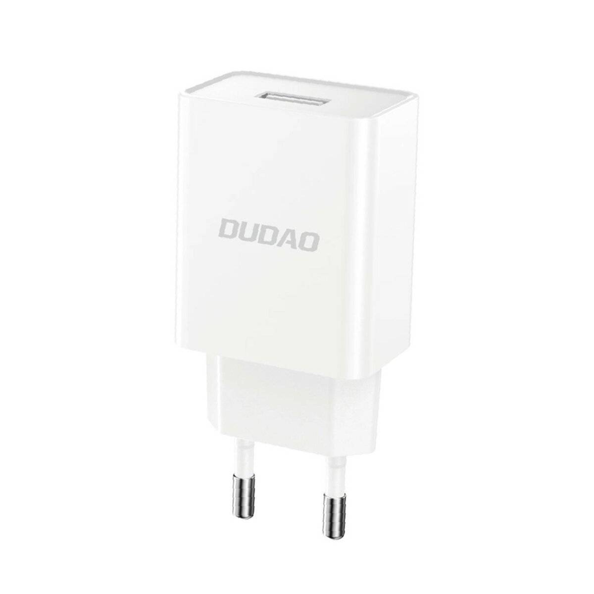 Ladegerät USB-A 2,1 A Wandladegerät  Weiß + USB-A kompatibel mit iPhone Kabel-1