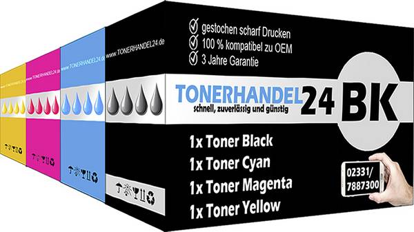 TONTN246KIT Univ. toner TN241/242/245/246 Rainbowkit for Brother / TN246KIT / BK2,500 / CMY2,200 pag