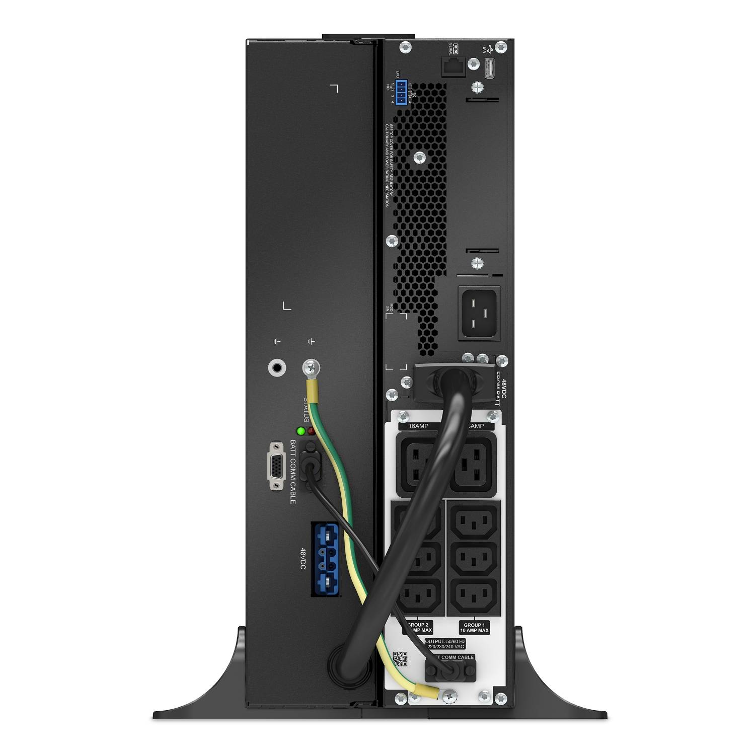 APC Smart-UPS On-Line SRTL2200RM4UXLI - USV (Rack - einbaufähig) (hohe Dichte) - Wechselstrom 220/230 V - 1980 Watt - 22-2