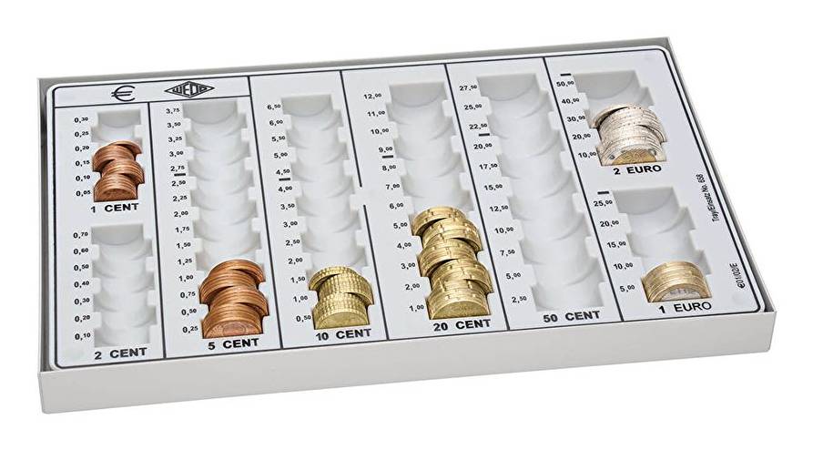 WEDO - Münzfach - Hellgrau - für P/N: 150 658000-1