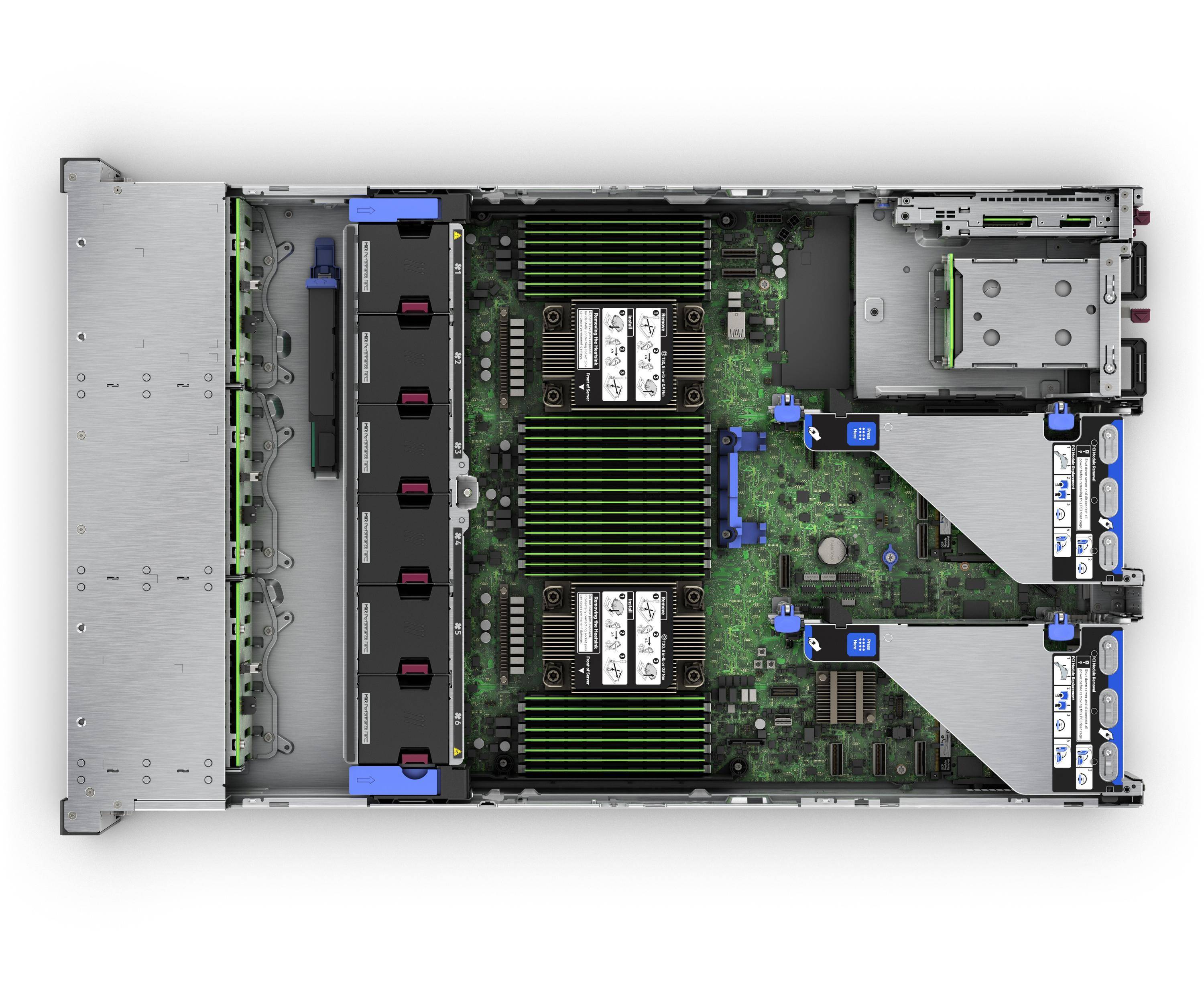 HPE ProLiant DL380 Gen11 - Server - Rack-Montage - 2U - zweiweg - 1 x Xeon Silver 4516Y+ / 2.2 GHz - RAM 64 GB - SATA/SA-2