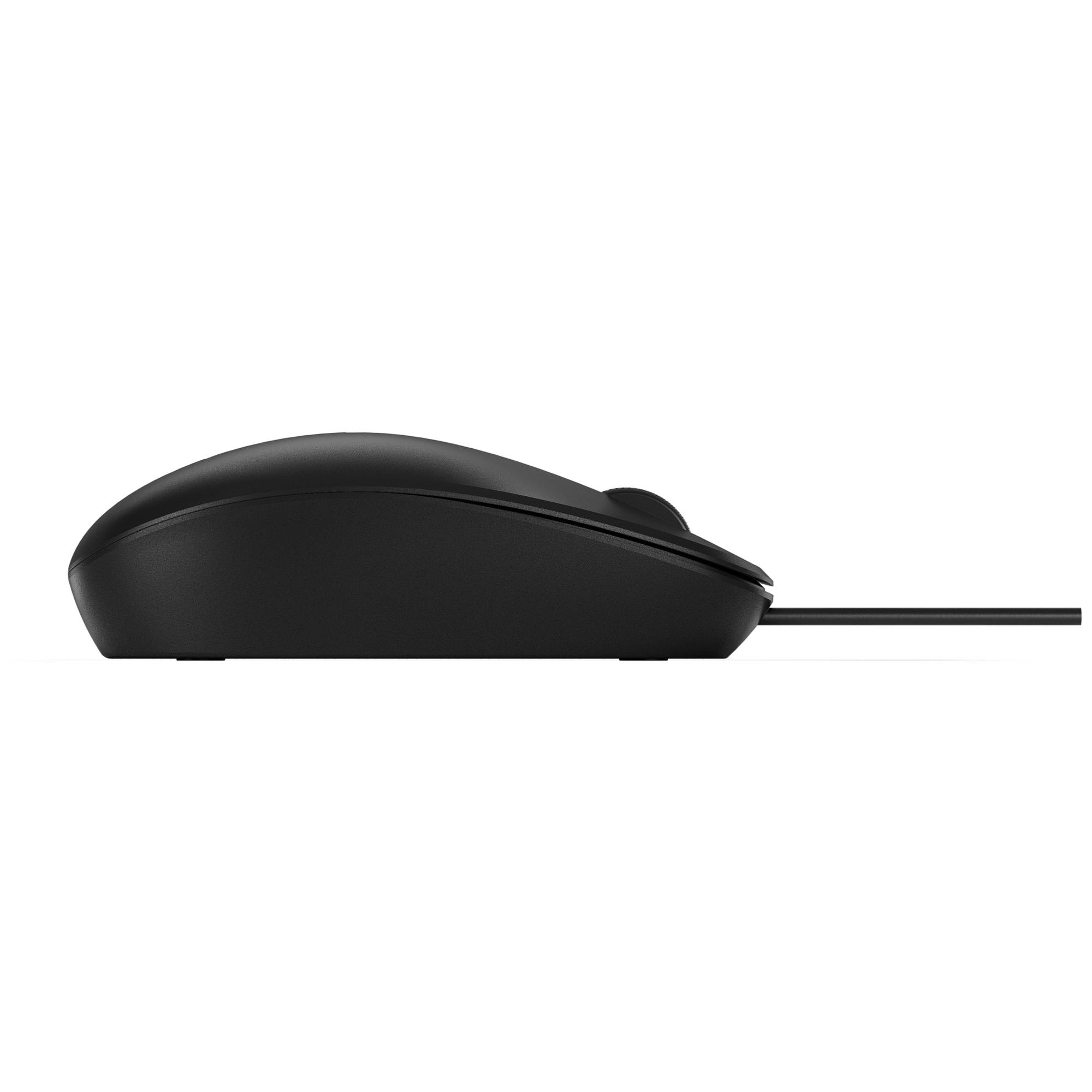 HP 125 - Maus - kabelgebunden - USB - Schwarz (Packung mit 120)-4