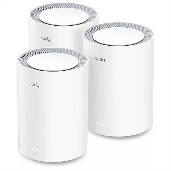 CUDY M3000 AX3000 Wi-Fi 6 Mesh 2.5G 3er-Pack