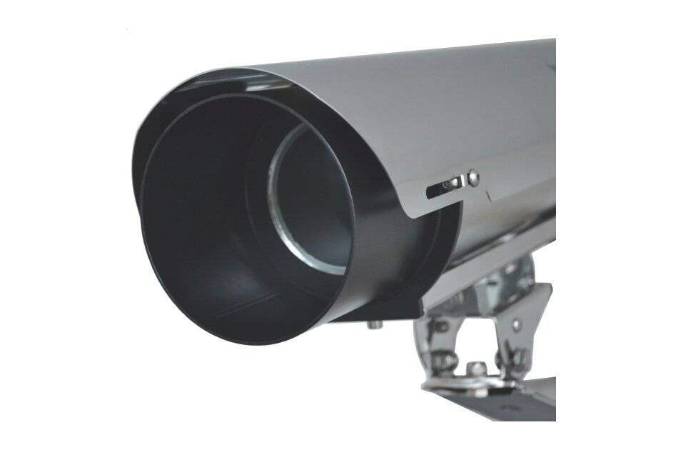 Global Proof KIT CSX810T/280+TC+ST+RS -24 Wetterschutzgehäuse aus Edelstahl, inklusive Sonnendach, 24VAC Heizung, IP67-1